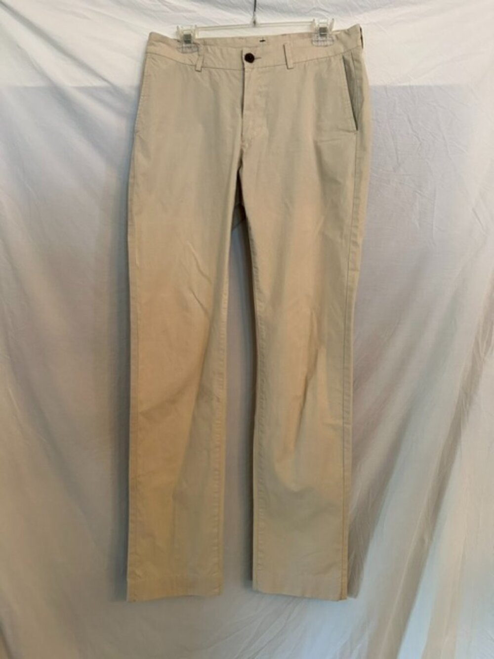 Sid Mashburn Khaki Chino Pants 100% Cotton Men's 32x34